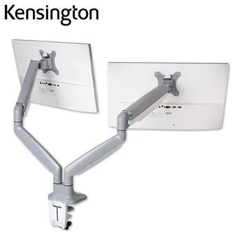 Kensington SmartFit® One-Touch Výška Kovového Materiálu Nastaviteľné Dual Monitor Rameno K55471WW pre 13-32