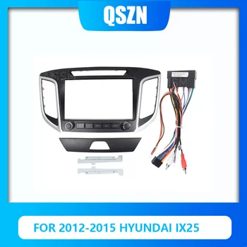 Dvojité 2 Din autorádia Rám Pre Hyundai ix25 2012-2015 DVD Panel palubnej doske Auta Fascia Kryt