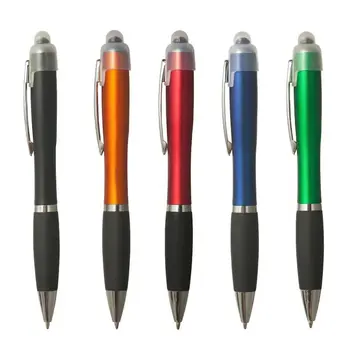 Vysoká kvalita propagácie led svetlo guličkové pero značky vlastné logo, reklamný darček guľôčkové pero