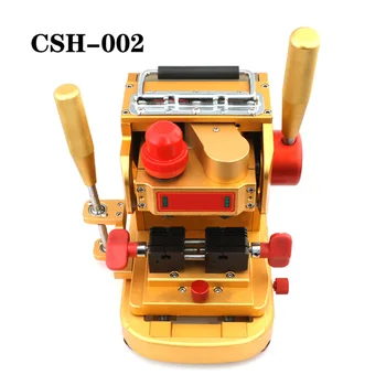 CSH-002 Konci Frézovanie Tlačidlo Rezací Stroj Tlačidlo Duplicite Stroj Ručné Tlačidlo Stroj