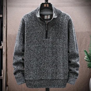 2023 Jesenné a zimné pánske svetre módny pletený pulóver mužov kvality sveter kórejský bežné bunda pánske sweater8919