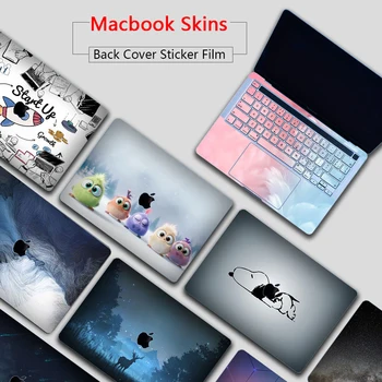 Notebook Kože Ochranný Film Pre Macbook Prípade Leteckej 13 M1 M2 Pro 14 16 Anti-Scratch Krytu Notebooku Nálepky Komplexnú Ochranu