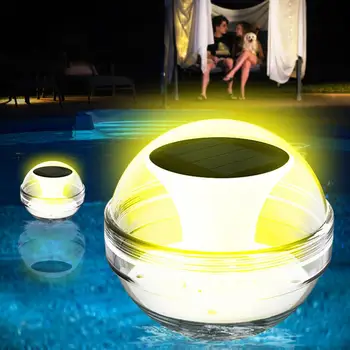 Solárne Plávajúce Svetlo IP65 Vodeodolný 3 Režimy Vonkajší Bazén, Rybník Noc Lampa Garden Party Dekorácie