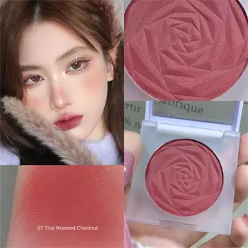 Monochromatické Červenať Paletu 9 Farby Minerálny Prášok dlhodobé Prirodzené Kontúry Tváre Odtieň Peach Pink Tvár Blusher make-up, Kozmetické