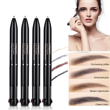 Lip Liner 4 v 1 Obočie Ceruzka Eye Liner Prispôsobiteľné Logo make-up Žien Kozmetika Kórea Kozmetika Dep18