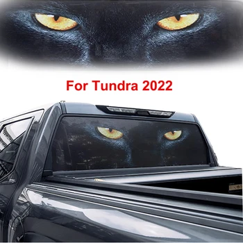 Wild Zadné Okná čelné Sklo Noci Wolf Eyes Nálepky Odtlačkový Grafika Dekor Zábal pre Toyota Tundra 2022 2023