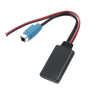 Auto Bluetooth Modul Music Adaptér Aux Audio Kábel pre Alpine CDE-W203Ri IDA X303 X305 X301