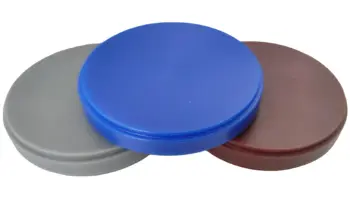 5 ks v Zubnom Laboratóriu Materiál CAD CAM Vosk na Disky Otvorený Systém 98mm Modrá Zubné vosky Bloky