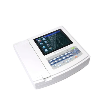 Dotykový displej ekg prístroje s CE certifikát 12 kanálové EKG stroj EKG Monitor