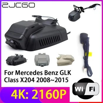 ZJCGO 4K 2160P Dash Cam Auta DVR Kamera 2 Objektívu Záznamník, Wifi, Nočné Videnie pre Mercedes Benz GLK Triedy X204 2008~2015