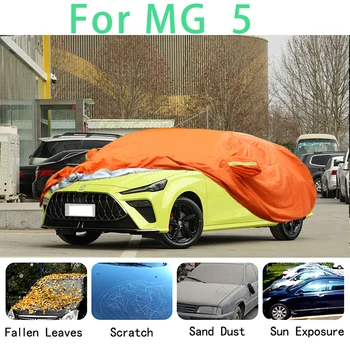 Pre MG mg5 Nepremokavé auto kryty super ochranu pred slnkom prach, Dážď auto Zdravas prevencie auto ochranné