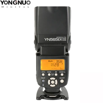YONGNUO YN-565EX YN565EX III Bezdrôtový Master & Slave TTL Blesk Speedlite s High Speed Sync pre Canon ZRKADLOVKY Nikon