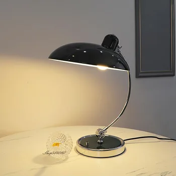 Dánsky Dizajn Umenie Stolná Lampa Vintage Kovové Stôl Svetlá Otočná Flexibilné Otočné Rameno Svorka Mount Čítanie Tvorivé Dekor Vedľa Lampy