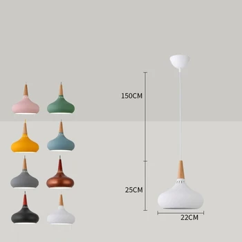 Minimalistický Prívesok Svetlá Nordic Moderné Závesné Svietidlo, Spálne, Obývacej Izby, Reštaurácia, Bar Jedálenský Stôl Domova Osvetlenie Zariadenie