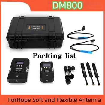 FORHOPE DM800 pre Film Streľba 800FT Bezdrôtový Prenos Videa Systém Kompatibilný s HDMI & SDI Vysielač & Prijímač