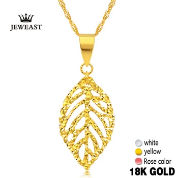 18k Pure Gold Leaf Prívesok, Originálny Ruža Žltá Biela Kúzlo 2023 New Horúce Predaj Luxusnej Zena Top Trendy Ponuka Zľava Hodnota