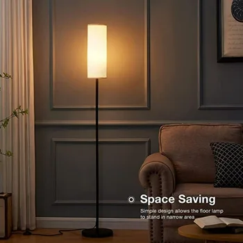 LED textílie podlahu lampa obývacia izba, spálňa štúdia premennej ľahké vertikálne stôl písací stôl, nočné lampy izba domáce dekorácie Stojan svetlo