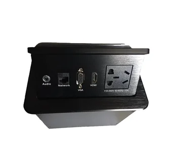 Zásuvky Ploche plug zasadacej miestnosti automatická motorizovaná power pop-up tabuľky zásuvky