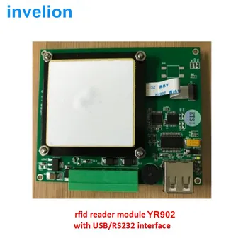 UHF RFID Reader Modul s Free Demo a SDK uhf rfid reader modul zabudované antény, malý usb, rs232 konektor