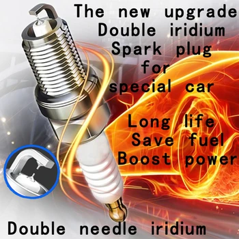 8pcs/veľa IKH16TT 4703 Dual Iridium TT Spark Plug vhodné na CHRYSLER 300C 5.7 2004-2010 ASPEN 5.7 2008-