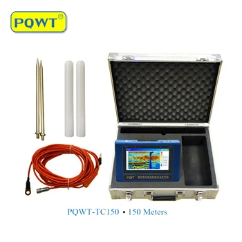 Priemyselné detektor kovov 150m vodných studní čerstvé podzemných vôd detektor PQWT TC150 vody detektor
