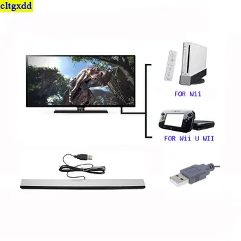 PRE Wii video hry sensor bar káblový prijímač infračervené IR signálu line ray USB konektor náhrada ZA Wii/WIIU