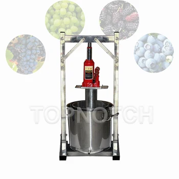 Vysokú Kvalitu Hroznového Vína Stroj Na Výrobu Ovocia Stlačte V Odšťavovač Víno Filter Stlačte
