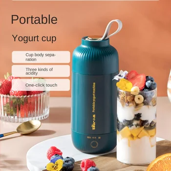 Prenosný Multifunkčný Jogurt Maker Stroj Kuchynské Spotrebiče Malé Automatické Domáce Kvasenie Sprievodné Jogurt Pohár