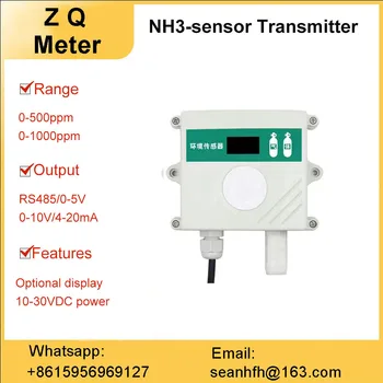 3-v -1 amoniaku senzor nh3-teplota vlhkosť plynu detektor RS485 priemyselné amoniak koncentrácia vysielač