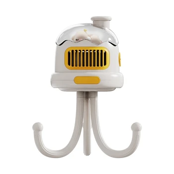 Prenosné Kočík Ventilátor USB Nabíjateľné Tiché Vonkajšie Klip-Na Deti Ručné Bladeless Ventilátor