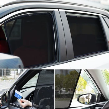 Pre Nissan SYLPHY B17 Sentra Sedan 2012-2019 Magnetické Auto Slnečník Predné Sklo Rám Opona Zadné Bočné Okná slnečník