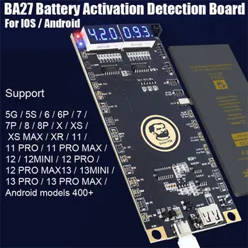 2023 Batérie Aktiváciou Detekcie Rada Rýchle Nabíjanie Pre Android, iOS iPhone 5-13 Pro Max Samsung Xiao Plnenie Tester