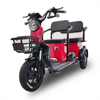 Lacné Ceny 20Ah Elektrické Pedicab Trike Motocykel Pre Dospelých S Novým Dizajnom
