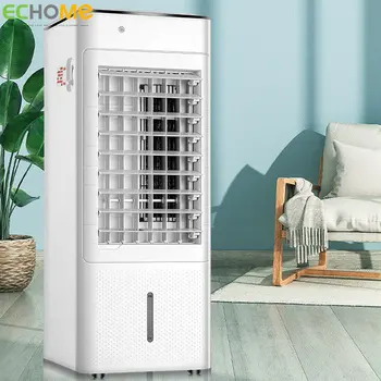 ECHOME Klimatizácia Fan Studenej a Teplej Dvojakým použitím, Diaľkové Ovládanie Mobile Vody Klimatizácia Domácnosť Chladiace Stojace Ventilátor