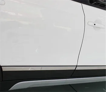 Z nehrdzavejúcej Ocele Auto Styling Príslušenstvo Pre Suzuki Sx4 S-Cross Crossover SX4 2014 2015 2016 Telo Dvere Tvarovanie Krytu Kryt Výbava