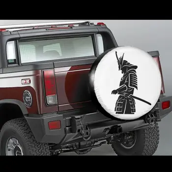 Japonský Samuraj Náhradné Pneumatiky Kryt pre Jeep, Mitsubishi Pajero Vlastné Prachotesný Auto Koliesko, Kryt Taoistických Pneumatiky Ochrany Taška