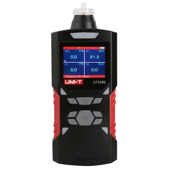 Detektor Úniku plynu Handheld zariadením 4 v 1 Kvalita Ovzdušia Monitor UT334G Detektor Oxidu Uhoľnatého H2S O2 EX Plyn Tester