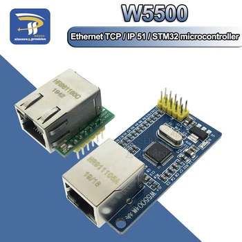 Inteligentná Elektronika USR-ES1 SPI LAN W5500 Ethernet Sieťový Hardware Modul TCP / IP 51/STM32 Microcontroller Program Cez W5100