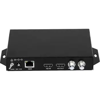 Portable multi-channel H. 264 HD kódovanie, multiplexovanie a modulácie all-in-one Encoder DVBT DVBC ASTC RF Modulátor