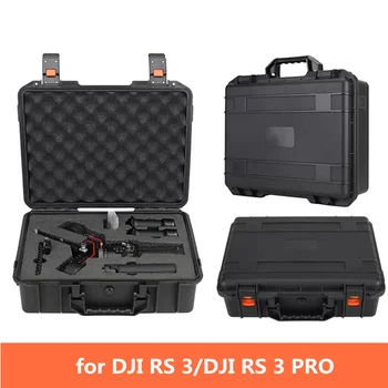 Bezpečnosť Úložný Box Pre DJI Ronin RS Ručné Gimbal Stabilizátor proti Výbuchu Vodotesné puzdro pre DJI RS 3 Pro Cestovná Taška