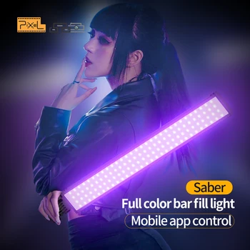 Pixel Saber RGB Light Stick Prútik 2500K-8000K Fotografie Studio Lampa Vyplniť Svetla Ručné Blesk Speedlight S App Control