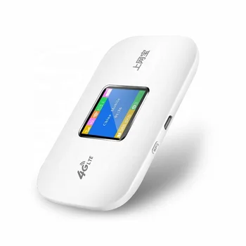 4G Lte, Wifi Router 150M Prenosný Wifi Modem vrecku prístupového bodu Bezdrôtovej pocket router s Slot Karty Sim 2050mah power bank