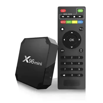 X96 Mini Smart TV Box 4K HD, Android OS 7.1, 2GB RAM+16 GB Úložisko, Viaceré Možnosti Pripojenia, Google Play Store, App Support