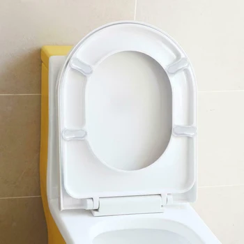 4pcs Univerzálny Wc sedátko Nárazníka Shockproof Podložky Home Hygienické Nárazníky Dištančné Kúpeľňa Silikónové Silné Lepidlo Ochranná Podložka