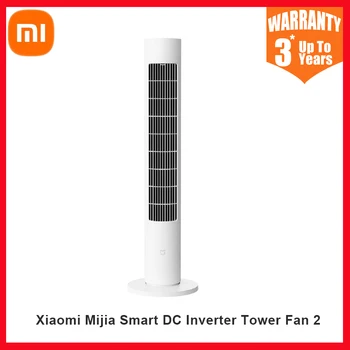 Xiao Mijia Smart DC Invertor Veža Ventilátor 2 Mäkké Vietor Pokojnej Energeticky Úsporné Obálkovanie Domov Elektrický Zvislý Ventilátor Lete Fanúšikov