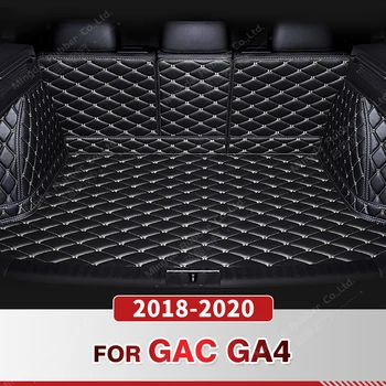 Auto Plné Pokrytie Kmeňa Mat Pre GAC Trumpchi GA4 2018-2020 19 kufra Auta Kryt Pad Interiéru Chránič Príslušenstvo