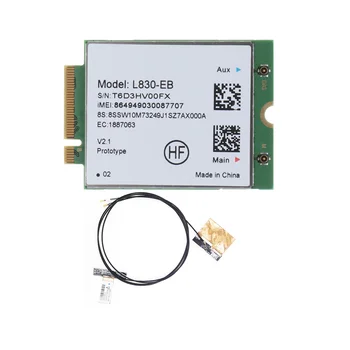L830-EB 4G WiFi Karta+Anténa Modul pre Thinkpad X280 T480 T580 P52S L480 L580 T490 T590 P53S T490S X390 L490 L590
