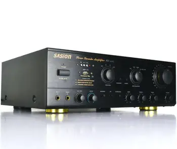 Filipíny PROMAC AV-502 kvalitný Výkon Digital Stereo Domáce Audio DJ audio Zosilňovač