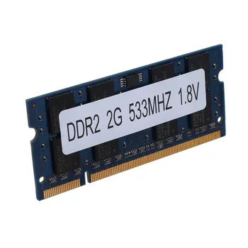 DDR2 2GB Notebook Pamäte Ram 533Mhz PC2 4200 SODIMM 1.8 V 200 Pinov pre Intel a AMD Pamäť Notebooku