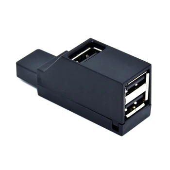 Jednoduché USB Hub 3 Dostupné Porty USB 2.0 Adaptér Podporu Prenosu Dát